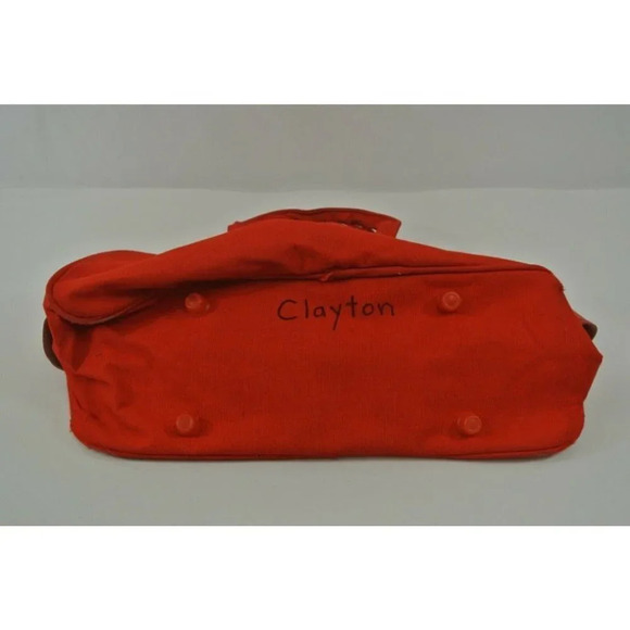 Batman Handbag Duffle Red Kids  Pouch Doctor DC Comics 1982 Vtg - Picture 4 of 6